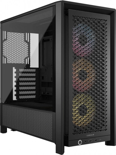 Corsair Frame 4000D RS ARGB črna mid-tower ATX ohišje