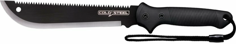 Mačeta Cold Steel Axis 28 cm z žago na hrbtu in najlonskim etuijem