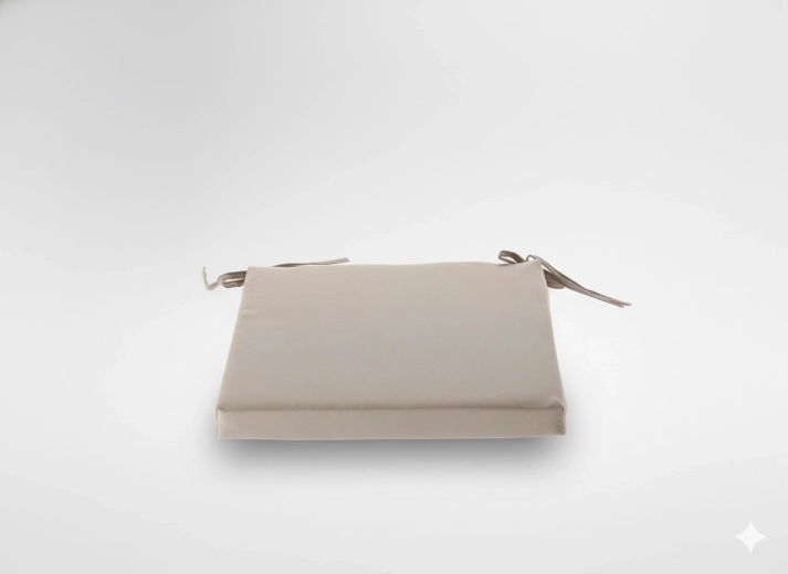 Blazina za stol 40 × 40 × 5 cm v naravni barvi