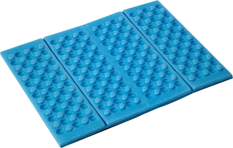 Zložljiv penast sedež modre barve