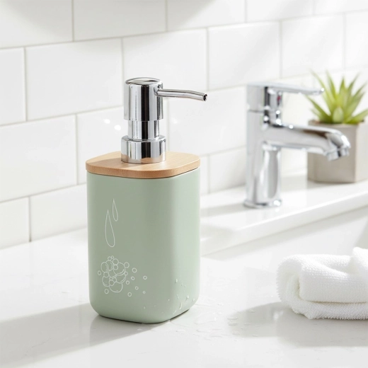 Red in stil v kopalnici in kuhinji