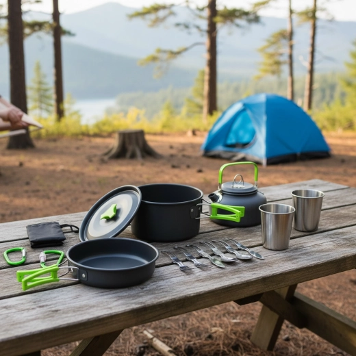 Convenient outdoor cooking
