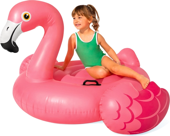 Intex napihljiv flamingo za v vodo 178 × 135 × 97 cm (57558) - 1 kos