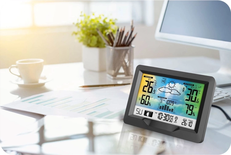 Svetel barvni zaslon in enostavno branje