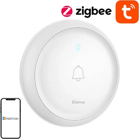 Pametni zvonec HEIMAN HS2DB s podporo TUYA in Zigbee