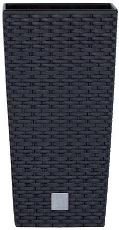 Okrasni lonec Rato Square antracit 32,5 × 32,5 × 61 cm, 21/49 l