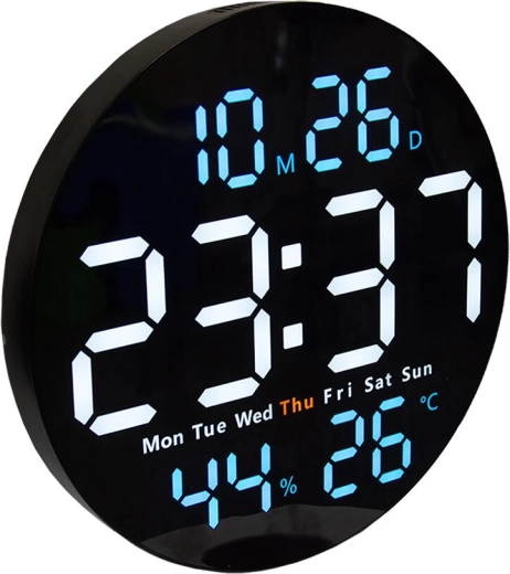 Pregleden LED zaslon z več podatki na prvi pogled