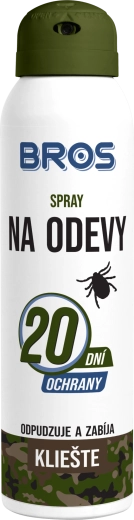 Bros sprej za oblačila proti klopom 90 ml
