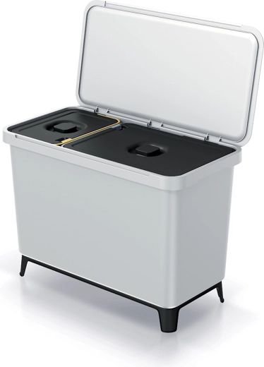 Dvakomorni ločevalni koš za odpadke Systema 10 + 23 l