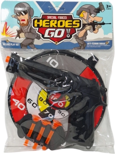 Kids Foam Dart Gun with Target