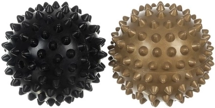 2 masažni žogici in etui za prenašanje