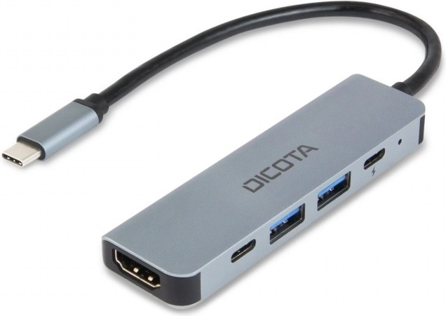 USB-C vozlišče 5 v 1 s HDMI 4K in Power Delivery 100 W