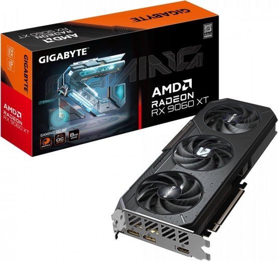 Gigabyte Radeon RX 9060 XT Gaming OC 8GB grafična kartica