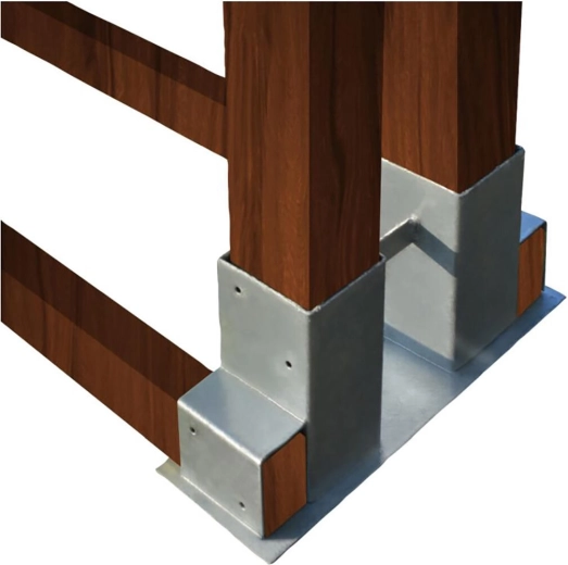 Odporna vroče cinkana konstrukcija