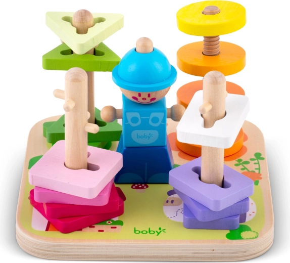 Screwing for fine motor skills