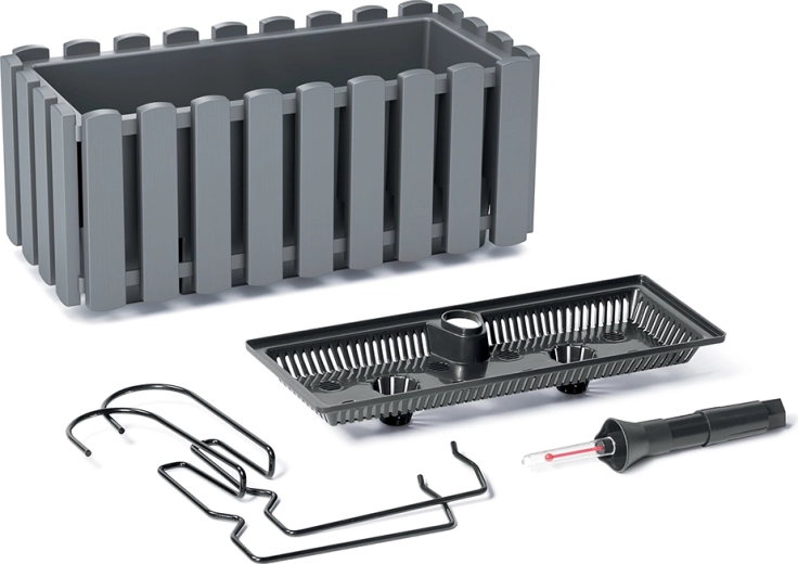 Integriran samozalivalni sistem z indikatorjem