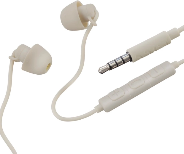 In-ear slušalke Relax z 3,5 mm jackom, peščene barve