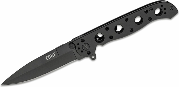 CRKT M16-03KS črni zložljivi nož Spear Point 9 cm