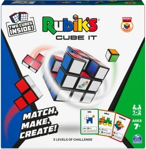 Logična igra RUBIK’S Cube It – 3D miselni izziv za 1–2 igralca