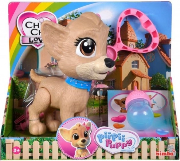 Interaktivni kužek čivava, ki dela lužice – CHI CHI LOVE Pii Pii Puppy