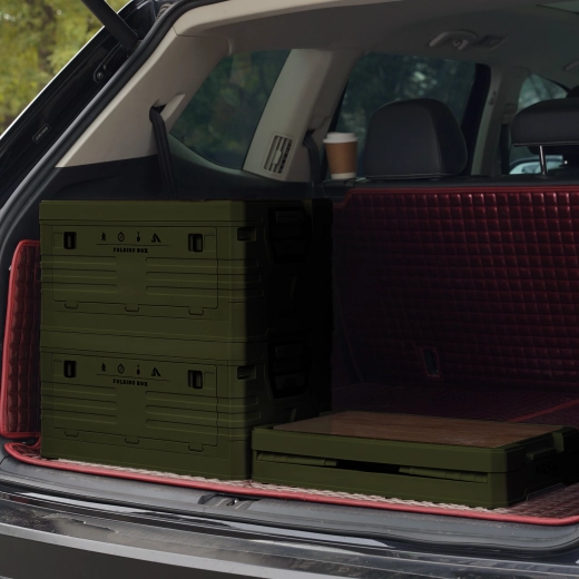 Zložljiv v stolp in pripravljen na pot