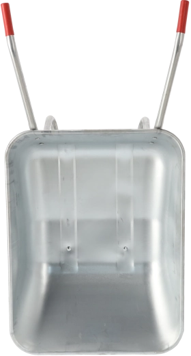Spacious 120 l tray