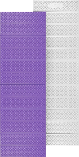 Zložljiva penasta armafleks podloga z aluminijasto plastjo, vijolična