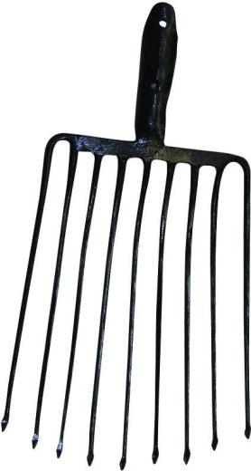 Vile za kamen z 9 zobmi brez ročaja