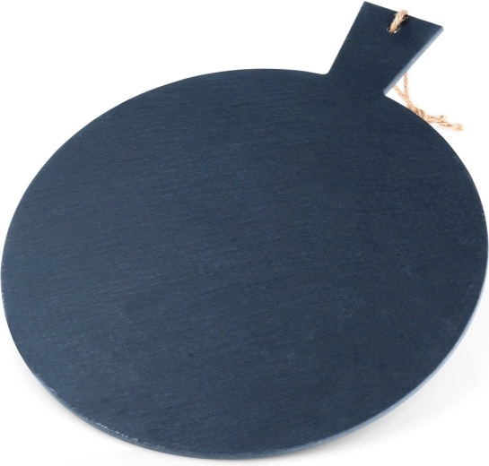 Skrilasto servirno desko z ročajem 43 × 34 cm