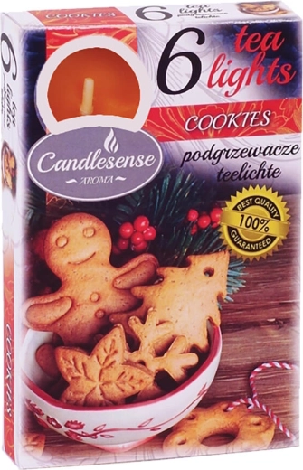 Dišeča čajna svečka Babičina kuhinja, 6 kosov