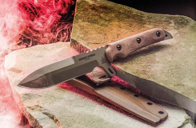 Tactical fixed-blade knife TOPS Knives Missile Strike