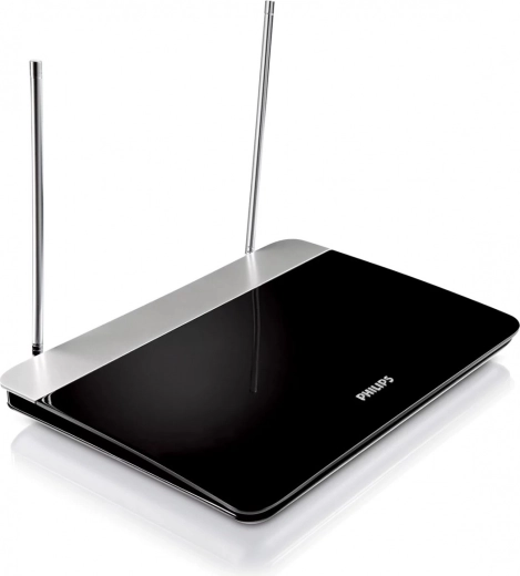 Notranja TV antena z nastavitvijo ojačanja in 4G filtrom