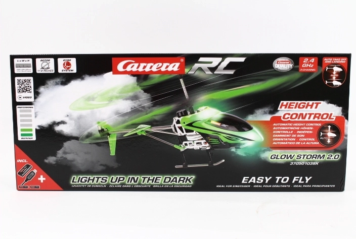 RC helikopter Carrera Glow Storm 2.0, 2,4 GHz