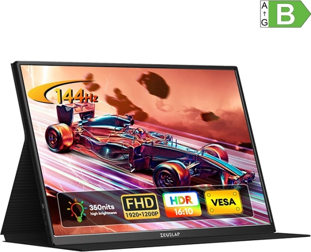Prenosni monitor ZEUSLAP P16 Ultra 16" WUXGA 144 Hz