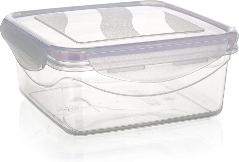 Hermetic square container LARA 1.2 l