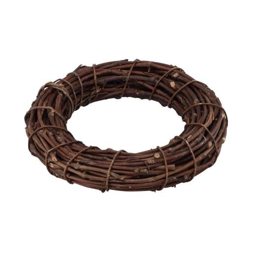 Naravni pleteni venec iz vejic 50 × 9 cm