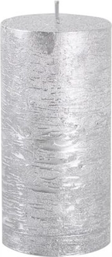 Rustic Provence Candle 12 cm – Silver