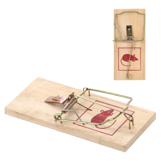 Lesena past za miši in podgane 17,5 × 8 cm