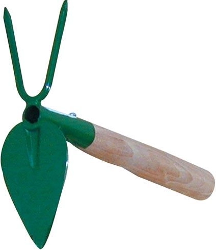 Motika srček z dvema konicama z ročajem 24 cm