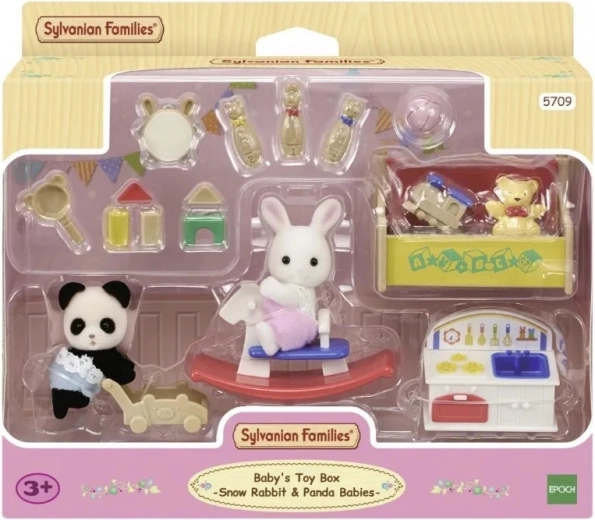 Otroška igralnica SYLVANIAN FAMILIES – set s figuricama in dodatki