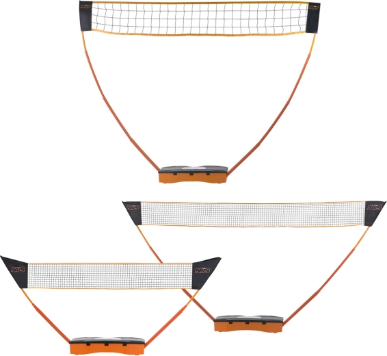 Zložljiva nastavljiva mreža 3v1 NILS za badminton, tenis in odbojko