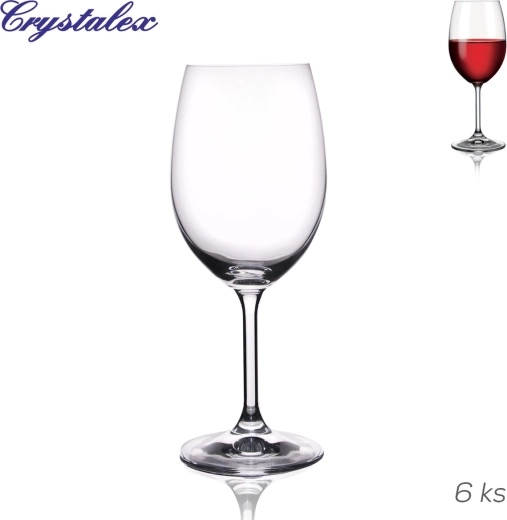 Vinski kozarci Lara 0,45 l (6 kosov)