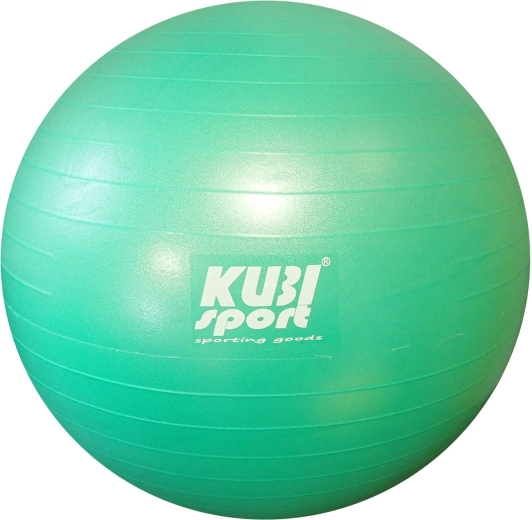 Kubisport gimnastična žoga zelena 75 cm do 150 kg