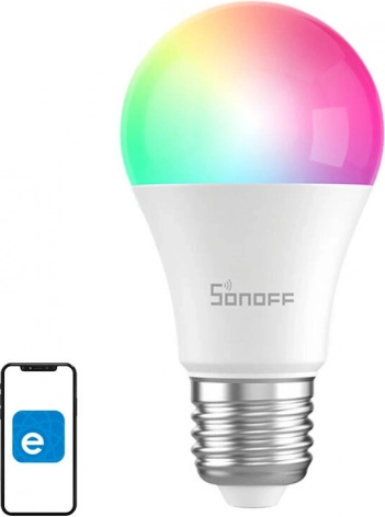 Pametna LED žarnica WiFi Sonoff RGB