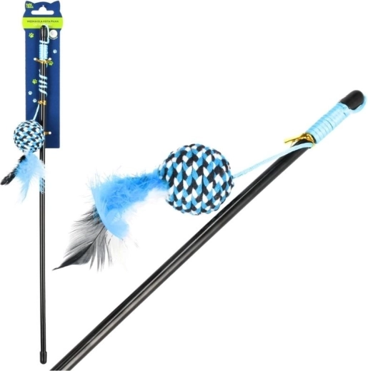 Cat Wand Toy with Ball