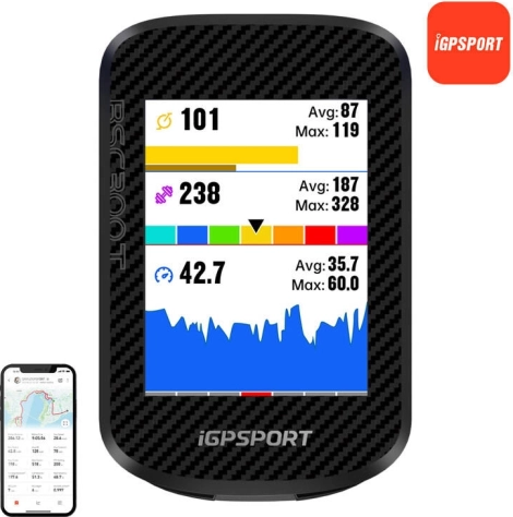Kolesarski GPS računalnik igpsport bsc300t z barvnim zaslonom na dotik