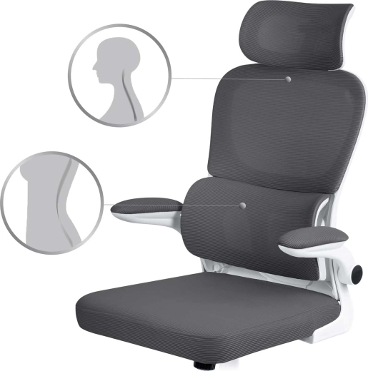 Ergonomska opora za hrbet in glavo