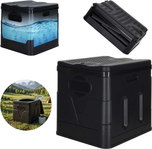 Zložljivi prenosni turistični WC 20 l