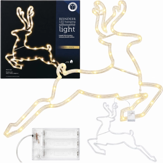 46 cm Christmas LED Reindeer with Warm White Light