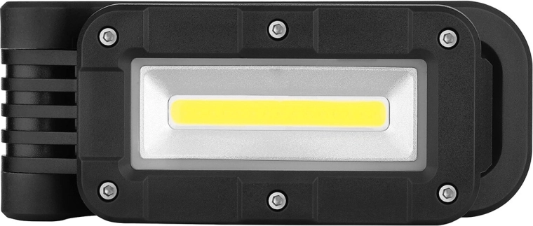 Olight Swivel črna delovna LED svetilka 400 lm, USB‑C, magnetno stojalo